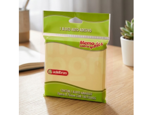 Post-it 76x76 Amarelo – 100 Folhas